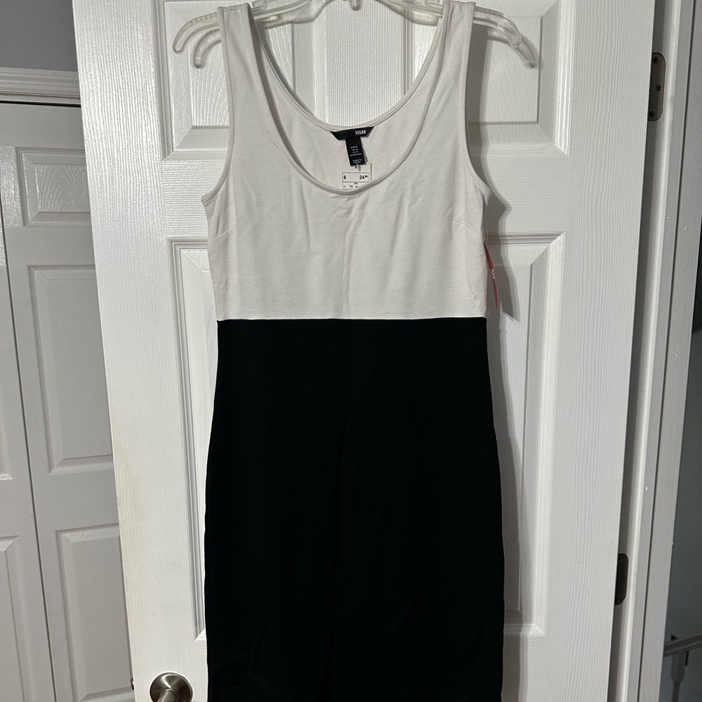 NWT H & M Two Tone Bodycon Dress
